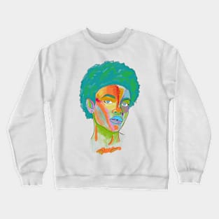 Black Girl Colorful magic Crewneck Sweatshirt